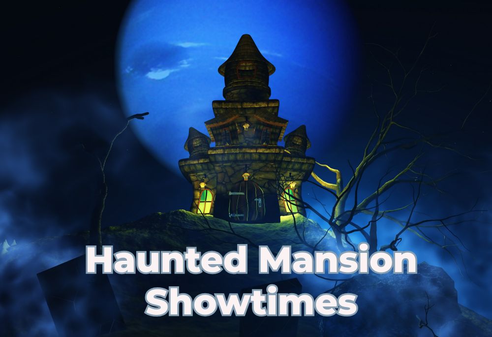 Haunted Mansion Showtimes